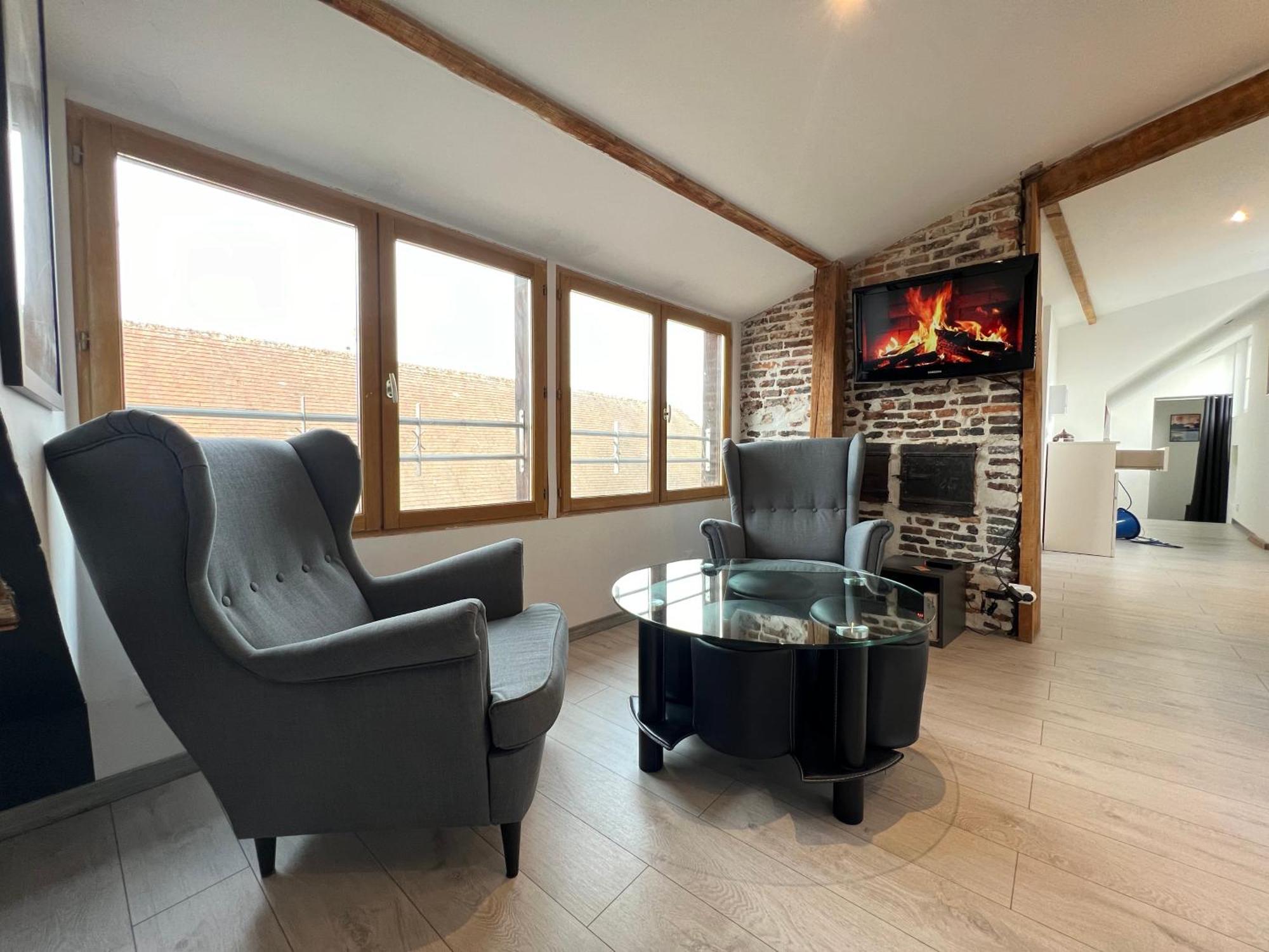 Bellevue Appartement Sous Les Toits Hypercentre Climatise Dole Zewnętrze zdjęcie